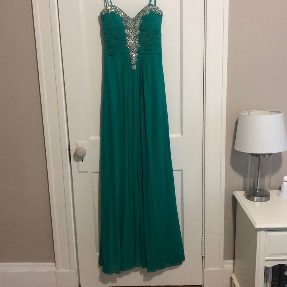 Strapless Prom Dress